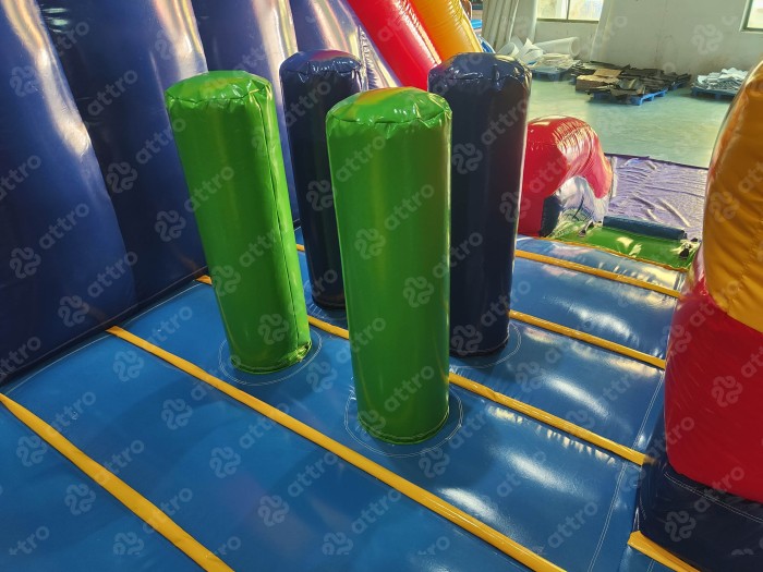 Надувной аквапарк "Морские охотники" 15*10*4,9 м