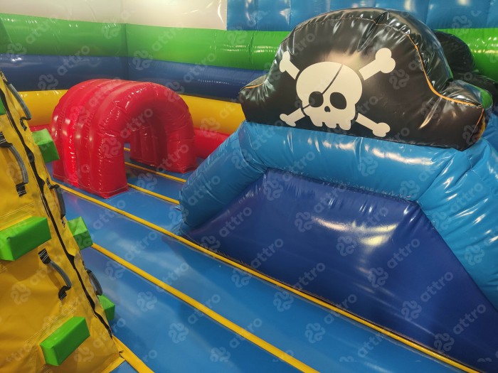 Надувной аквапарк "Морские охотники" 15*10*4,9 м