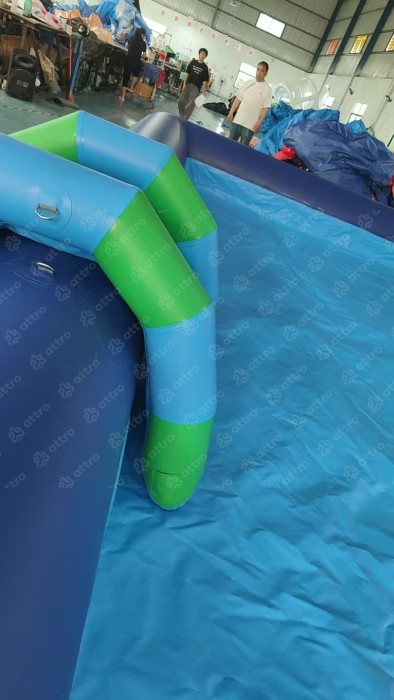 Надувной аквапарк "Морские охотники" 15*10*4,9 м