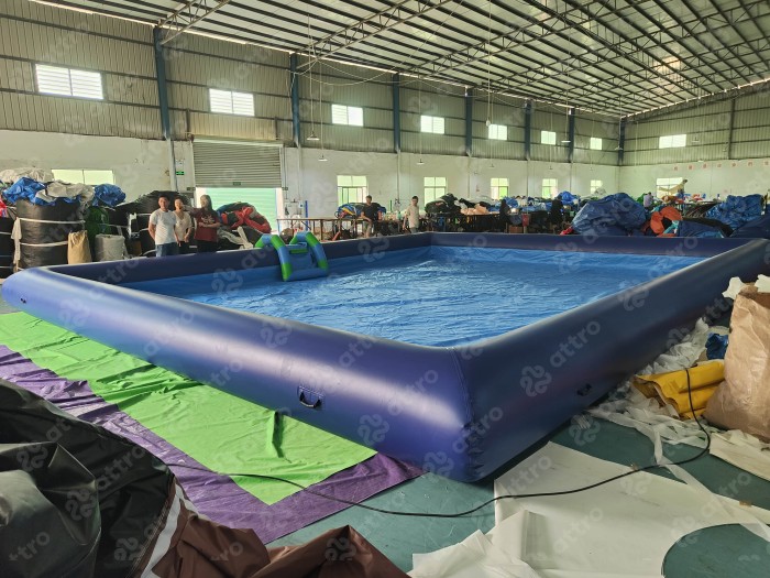 Надувной аквапарк "Морские охотники" 15*10*4,9 м