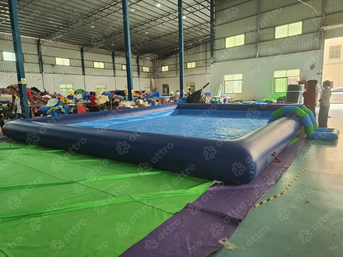 Надувной аквапарк "Морские охотники" 15*10*4,9 м