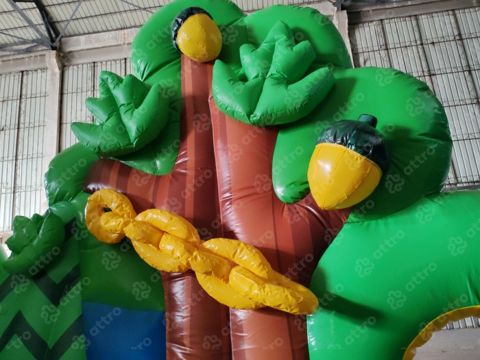 Надувная горка "Русские сказки" 15*9*7 м