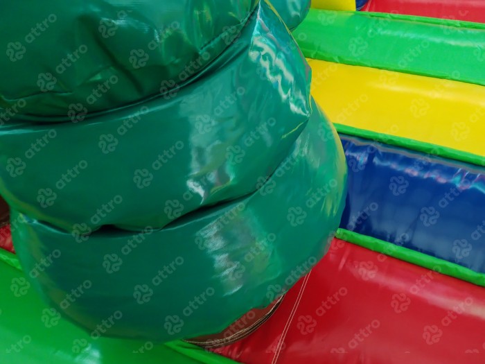 Надувная горка "Русские сказки" 15*9*7 м