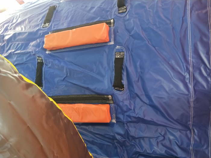 Надувная полоса препятствий "Пиратский корабль" 10*3,5*3,2 м