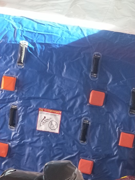 Надувная полоса препятствий "Пиратский корабль" 10*3,5*3,2 м