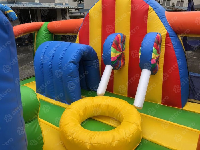 Надувной батут "Зайчишка" 5*5*2,8 м