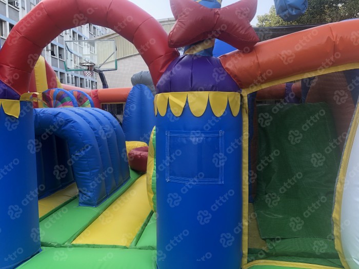 Надувной батут "Зайчишка" 5*5*2,8 м