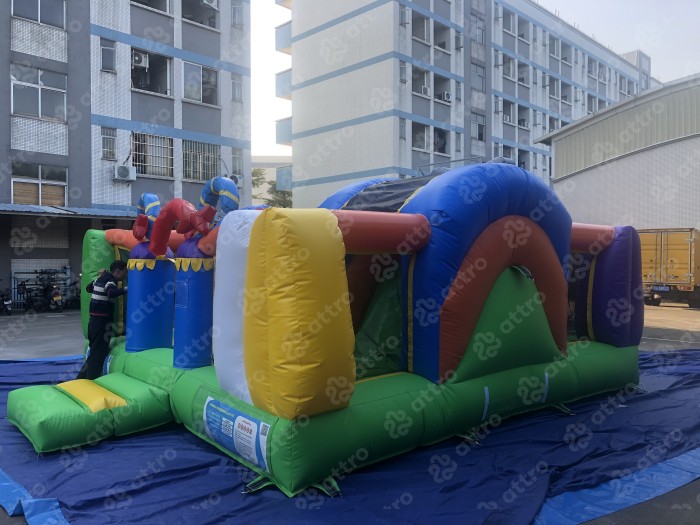 Надувной батут "Зайчишка" 5*5*2,8 м