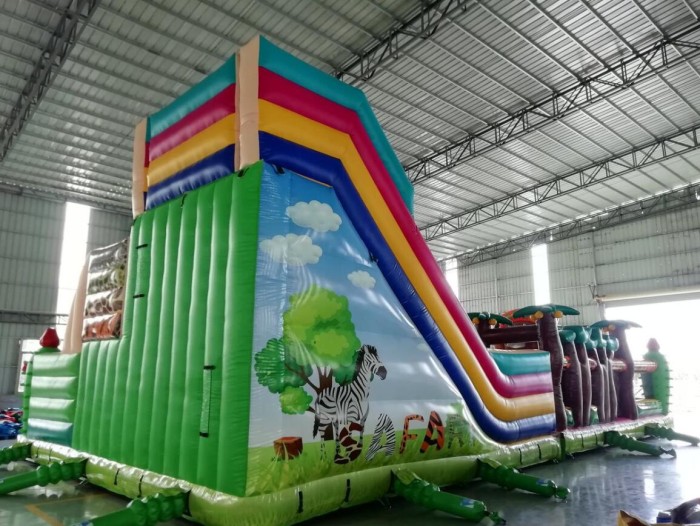 Надувной батут «Сафари Сайд»  16*9,5*7 м