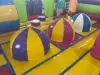 Надувной батут "Праздник" 7*5*3,3 м 