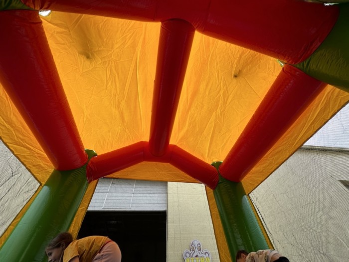 Надувной батут "Комбо С3" 4,5*4,2*4м (Ninja jump) Принцессы