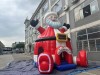 Надувной батут "Дед мороз" 5,5*4,5*6 м