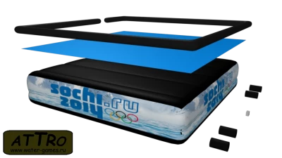 Фристайл подушка BigAirBag Revolution 15*15*3 м