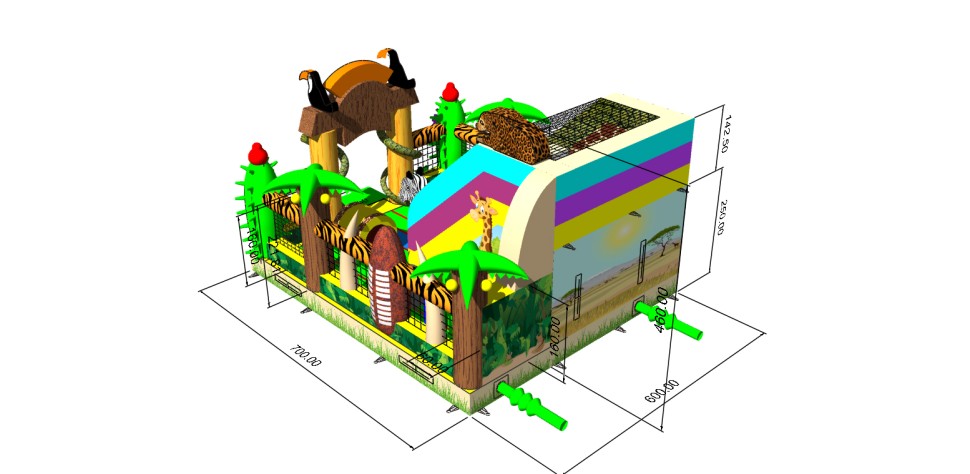 Надувной батут 