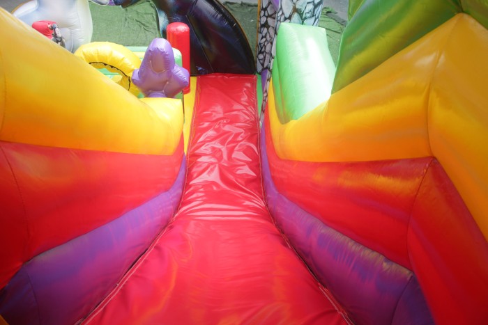 Надувная горка "Приручить дракона" 7*5*5,9 м