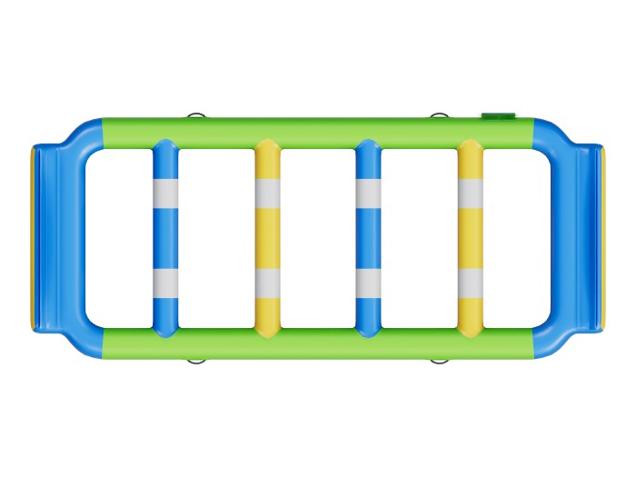 Модуль аквапарка "Барьеры" 6*2,5*0,3 м