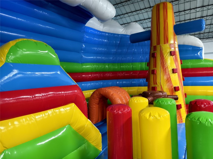 Надувной аквапарк "Пристань Пиратская" 20*15*8,4 м