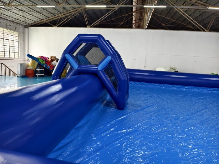 Надувной аквапарк "Пристань Пиратская" 20*15*8,4 м