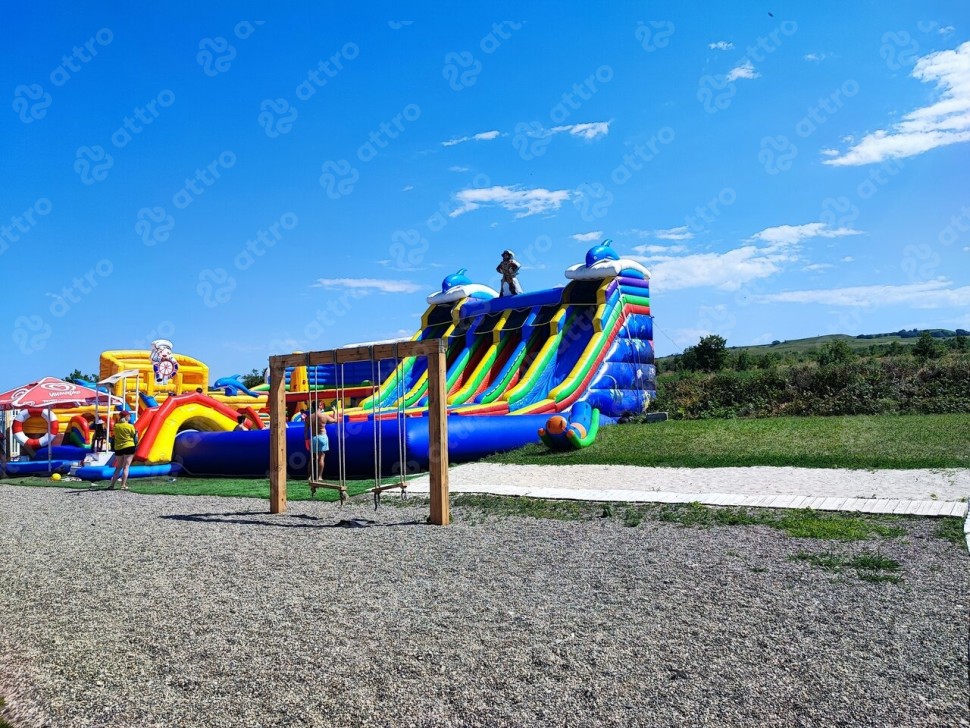 Надувной аквапарк 