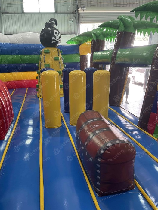 Надувной аквапарк "Пристань Пиратская Малая" 17*12*5,4 м