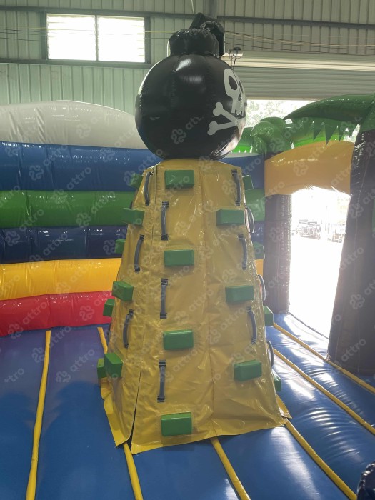 Надувной аквапарк "Пристань Пиратская Малая" 17*12*5,4 м