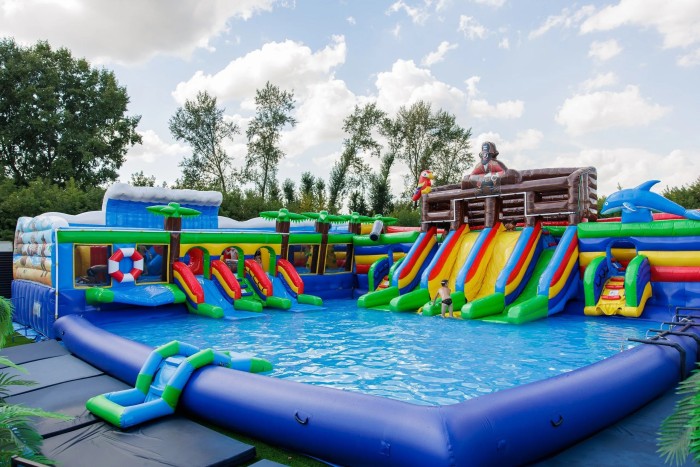 Надувной аквапарк "Пристань Пиратская Малая" 17*12*5,4 м