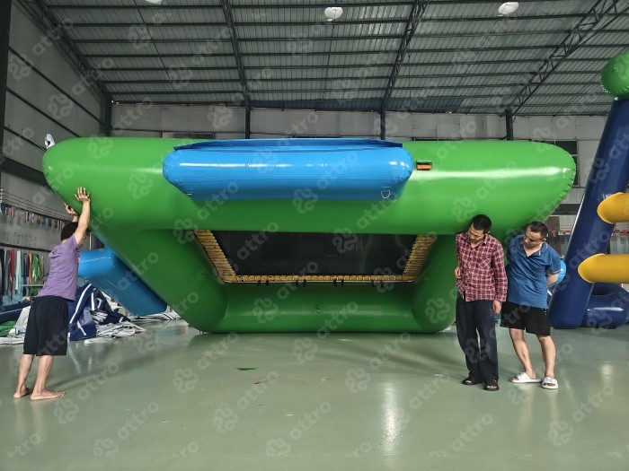 Модуль аквапарка "Батут 4х" 6*6*0,9 м