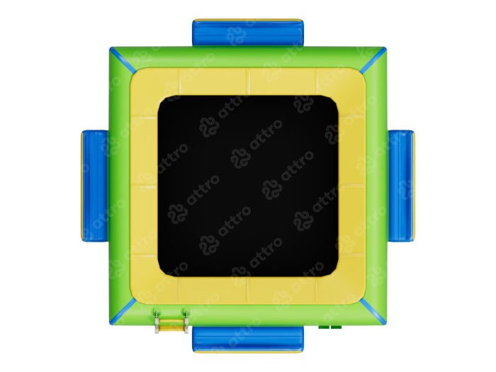 Модуль аквапарка "Батут 4х" 6*6*0,9 м