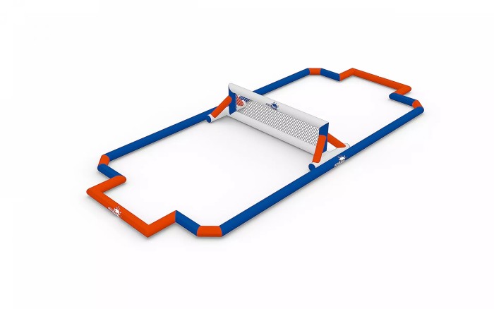 Надувной водный "Волейбол+поло+баскетбол 3в1" 14*6 м