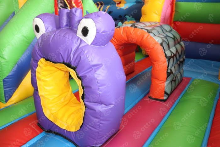 Надувной батут «Подводный мир», 10*6*6 м