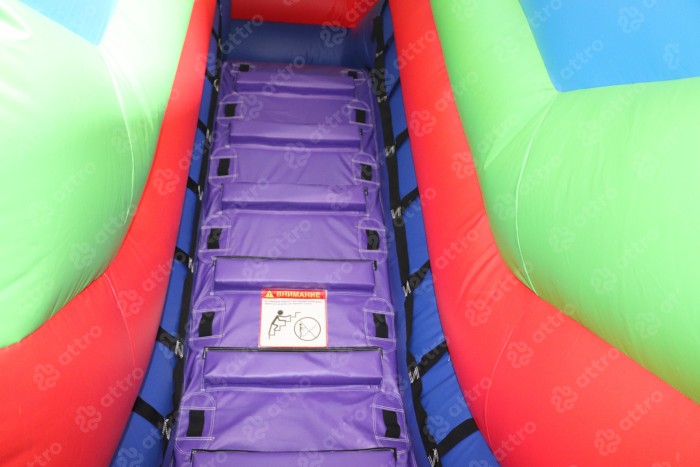 Надувной батут «Подводный мир», 10*6*6 м