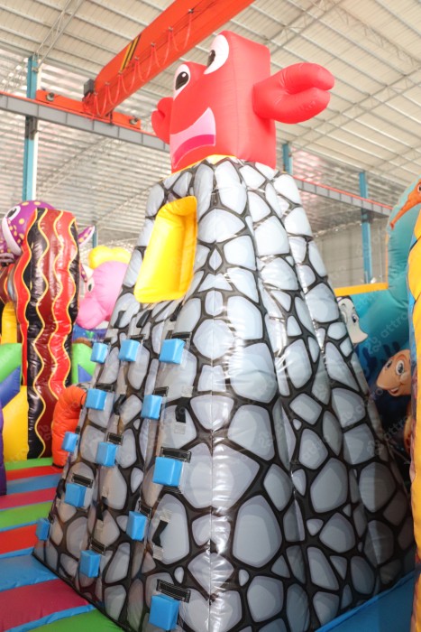 Надувной батут «Подводный мир», 10*6*6 м