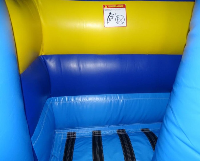 Зимняя надувная горка "Снежный склон" 12*6*10 м