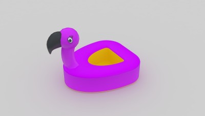 Надувная игровая фигура в бассейн &quot;Фламинго&quot; 1,3*1*1 м