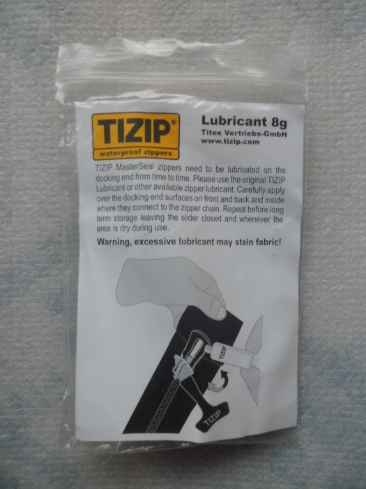 Силиконовая смазка для молнии Tizip 8г (оригинал)