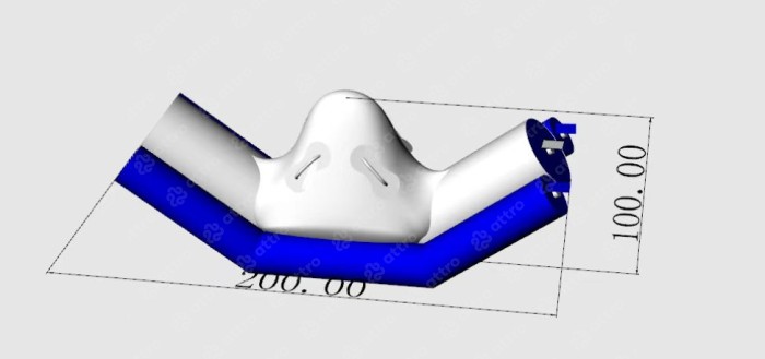 Надувные водные качели "Детские" 2*1 м