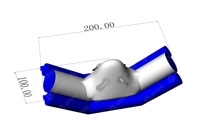 Надувные водные качели "Детские" 2*1 м