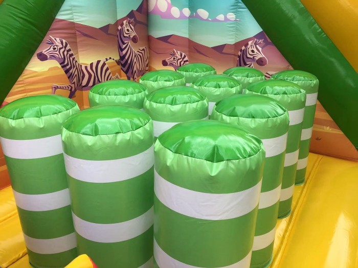 Надувной батут "Сафария" 10*10*7,9 м