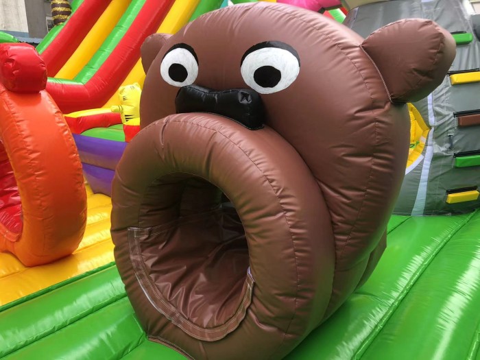 Надувной батут "Сафария" 10*10*7,9 м