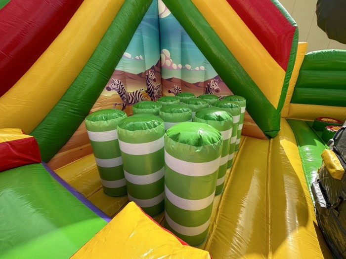 Надувной батут "Сафария" 10*10*7,9 м