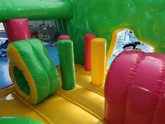 Надувной батут "Слоники" 3,5*3,5*2,5 м 