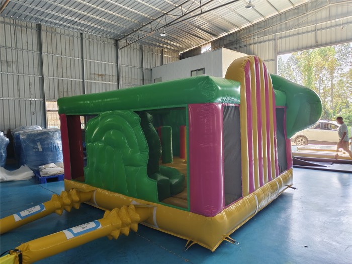 Надувной батут "Слоники" 3,5*3,5*2,5 м 