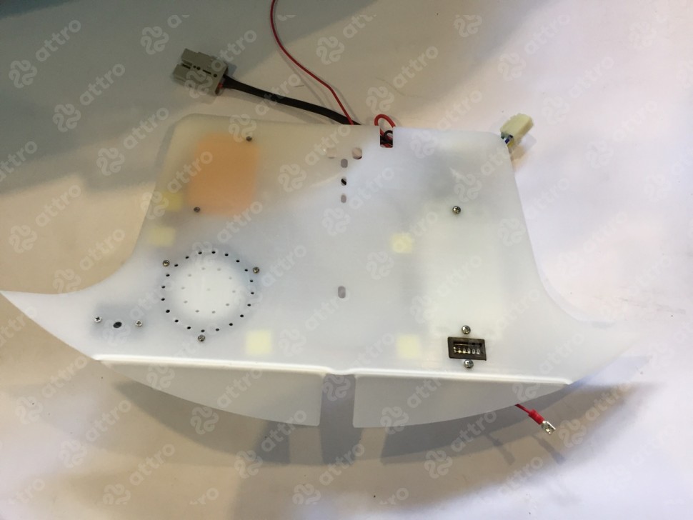 Приборная панель для бамперной лодочки в сборе