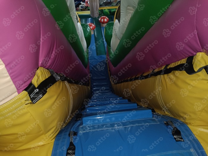 Надувной батут модель «Радуга парк 3»  15*12*8 м