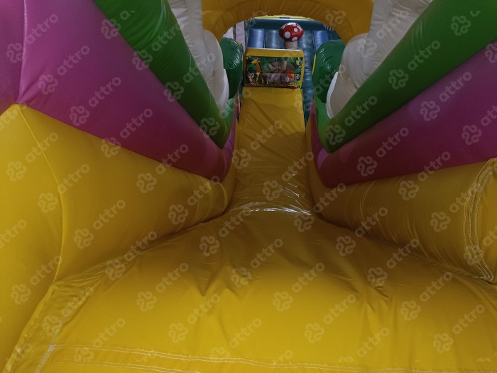 Надувной батут модель «Радуга парк 3»  15*12*8 м