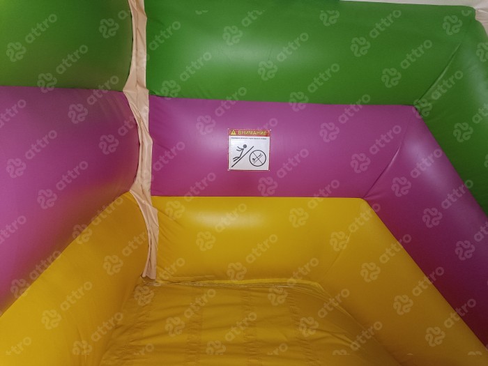 Надувной батут модель «Радуга парк 3»  15*12*8 м