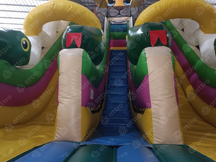 Надувной батут модель «Радуга парк 3»  15*12*8 м