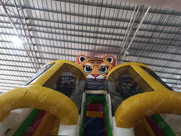 Надувной батут модель «Радуга парк 3»  15*12*8 м