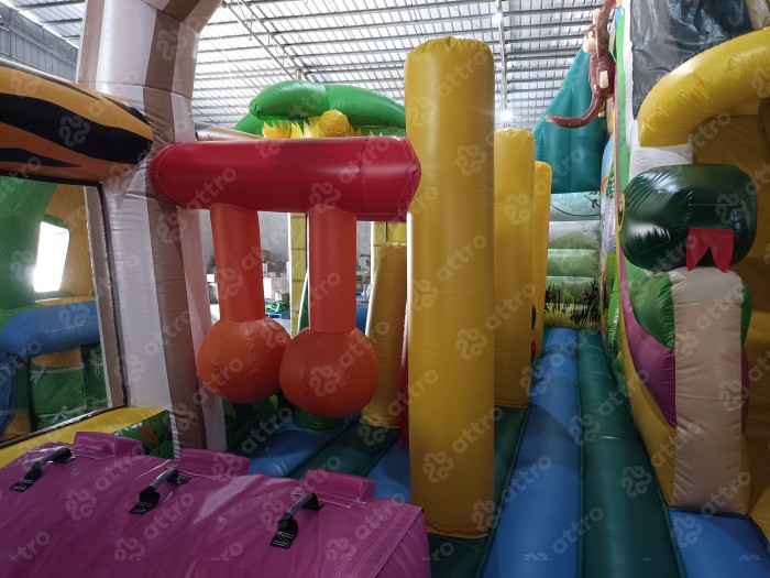 Надувной батут модель «Радуга парк 3»  15*12*8 м