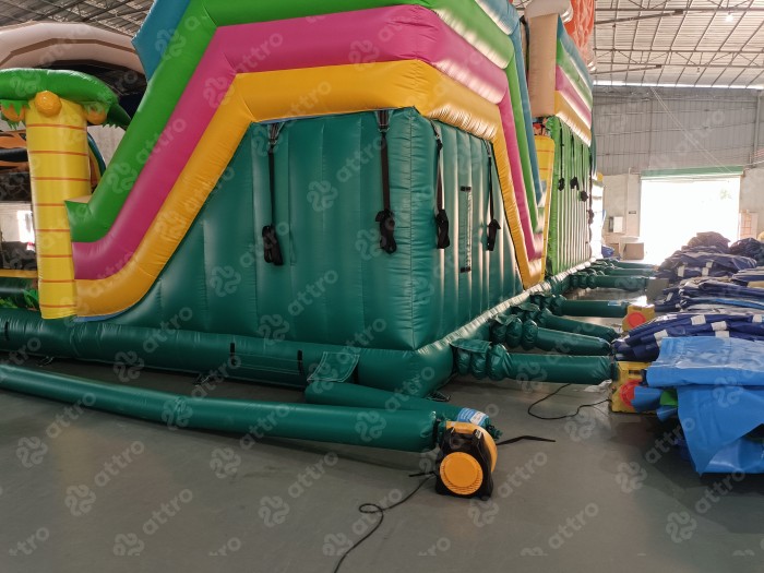 Надувной батут модель «Радуга парк 3»  15*12*8 м